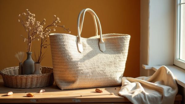 Idées créatives pour allier sacs en paille et style